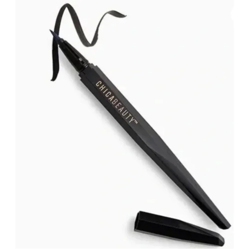 CHICABEAUTY MIRAME Matte Black Liquid Eyeliner‎ All Day Wear No Smudge BNIB